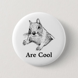 Squirrels Are Cool Button