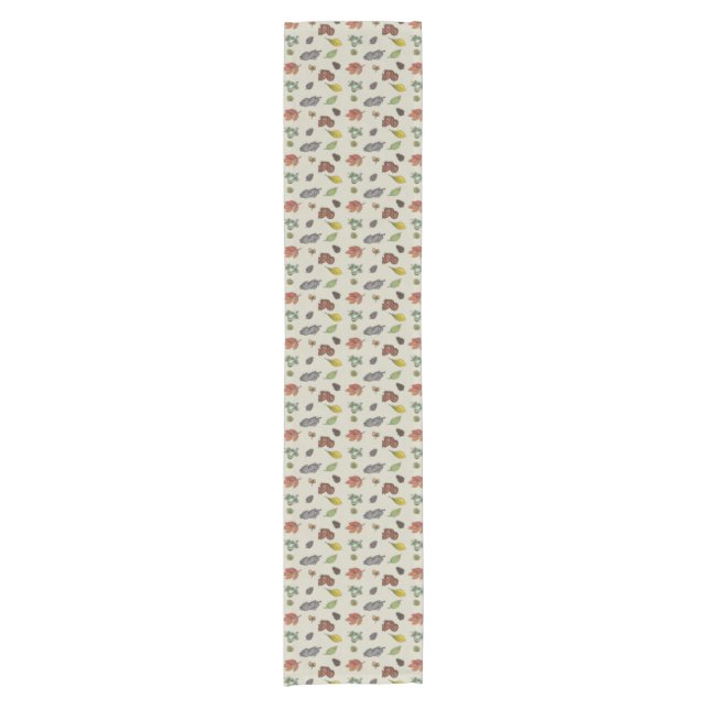 Squirrels, Bunnies and Birds Short Table Runner (Front)