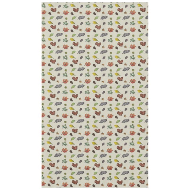 Squirrels, Bunnies and Birds Tablecloth (Front)