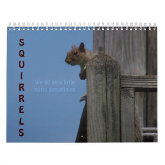 Squirrels Calendar