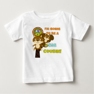 Squirrels Future Big Cousin Baby T-Shirt