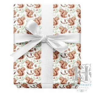 Squirrels Gift Wrapping Paper