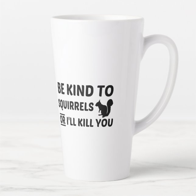SQUIRRELS KIND LATTE MUG (Right)