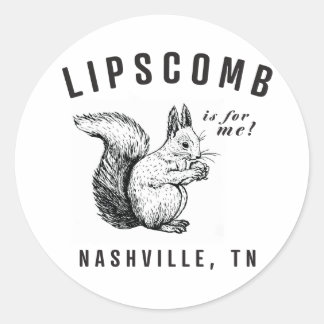 Squirrels of Lipscomb Stickers