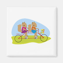 Squirrels on a Tandem Bike