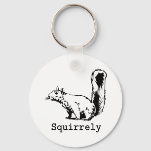 Squirrely Keychain