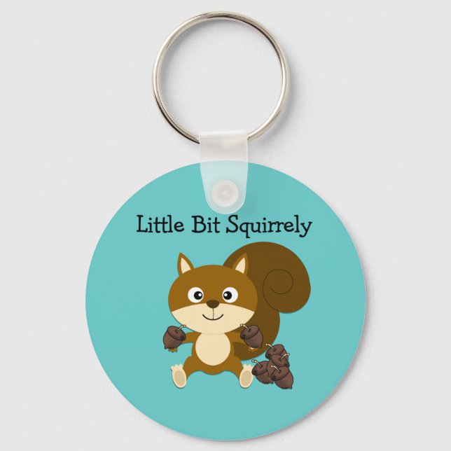 Squirrely Keychain (Front)