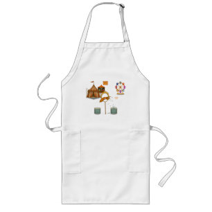 Squirty squid long apron