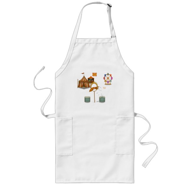 Squirty squid long apron (Front)