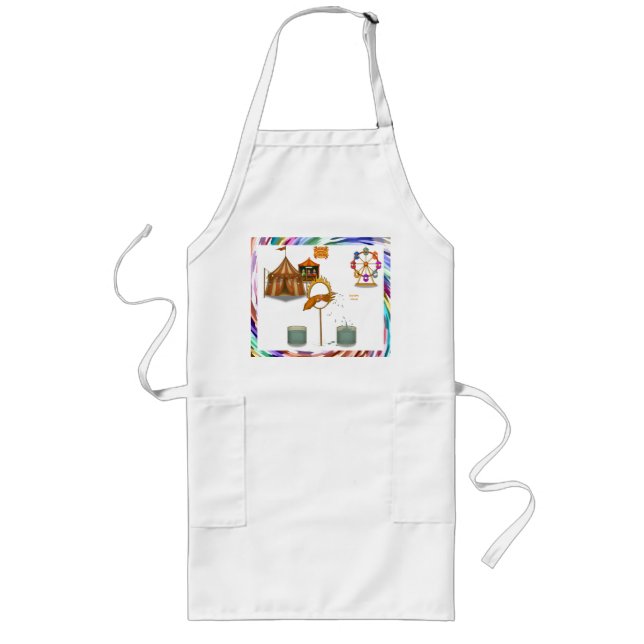 Squirty squid long apron (Front)