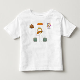 Squirty squid toddler t-shirt