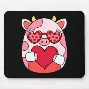 Squish Squad Valentine Gifts For Kids Woman Cute L Mouse Pad