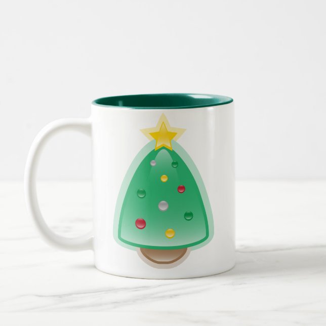 Squishies Christmas Squee Tree Mug (Left)