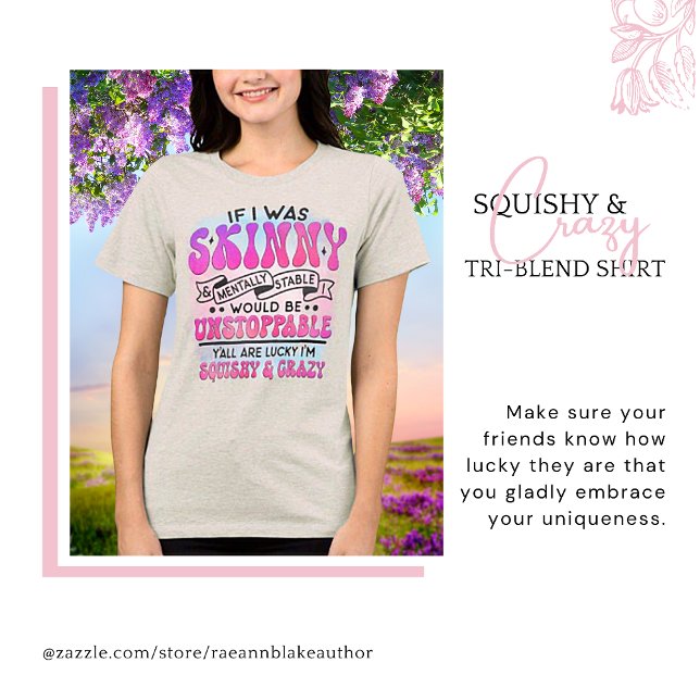 Squishy and Crazy Tri-Blend Shirt (Creator Uploaded)