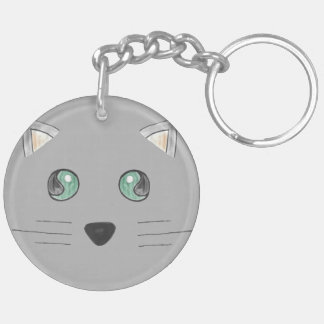 Squishy Cat keychain