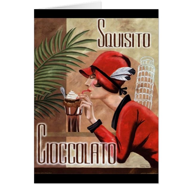 Squisito Cioccolato Italienne Chocolate Femme en R (Devant)
