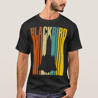 SR71 Blackbird Military Jet  T-Shirt