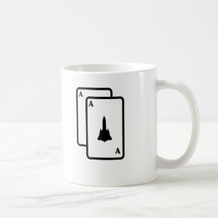 SR-71-AA Playing Card Coffee Mug