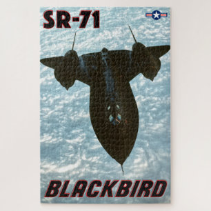 SR-71 BLACKBIRD (20x30 INCH) Jigsaw Puzzle