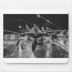 SR-71 Blackbird At The Dayton Air Force Museum Mouse Pad