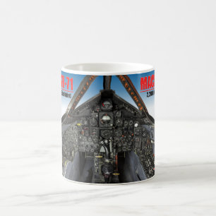 SR-71 BLACKBIRD COCKPIT COFFEE MUG