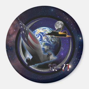 SR-71 Blackbird HIGH RANGERS Magnet
