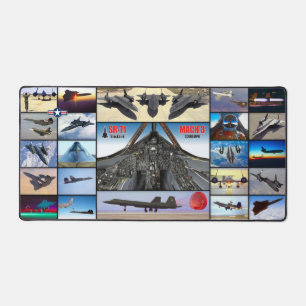 SR-71 BLACKBIRD “MONTAGE” DESK MAT