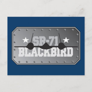 SR-71 Blackbird Postcard