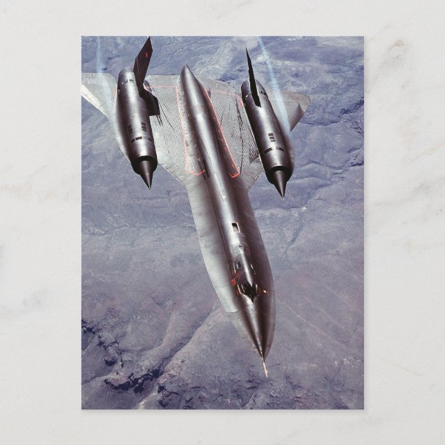 SR-71 Blackbird Postcard (Front)