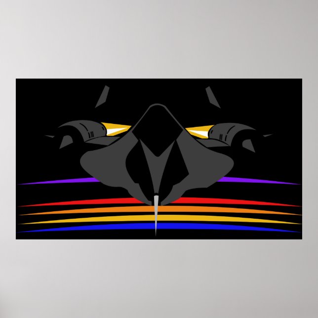 SR-71 Blackbird  Poster (Front)