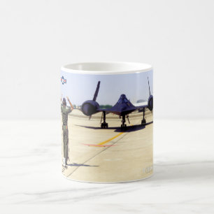 SR-71B BLACKBIRD COFFEE MUG