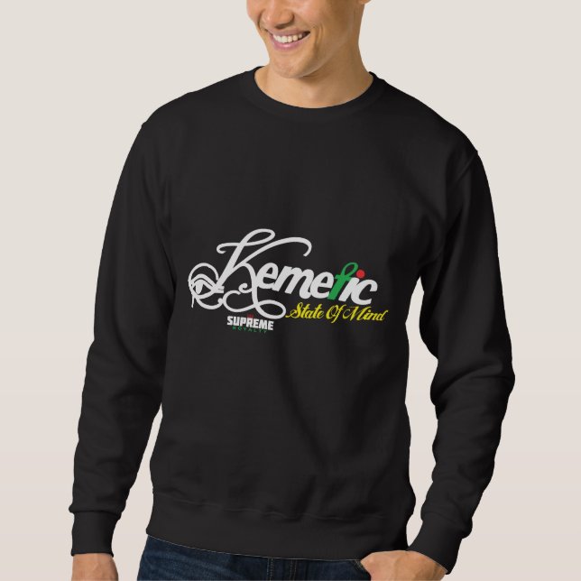 SR Kemetic State of Mind Sweatshirt (Black, W-Tri) (Front)