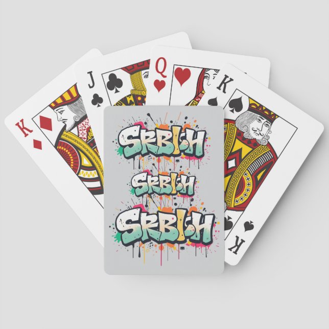 SRBIH PLAYING CARDS (Back)