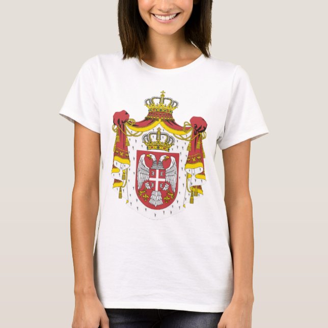 Srbija Grb -  Veliki / Serbian Coat of Arms - Big T-Shirt (Front)