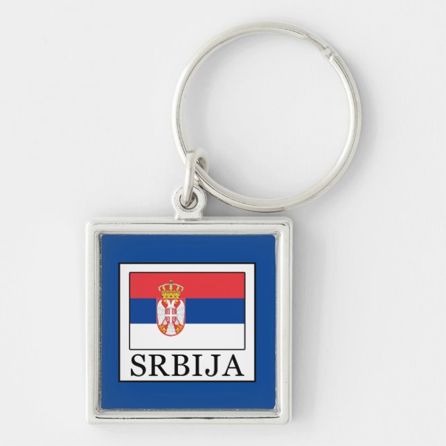 Srbija Keychain (Front)