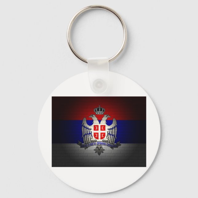 Srbija Keychain (Front)