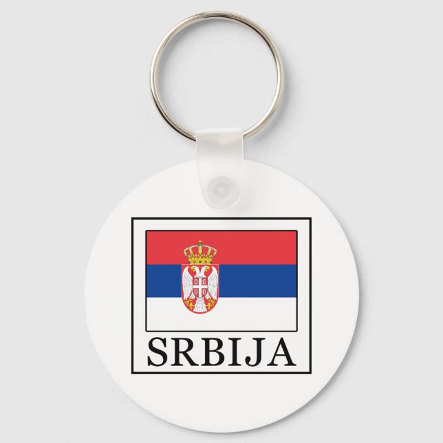 Srbija Keychain (Front)
