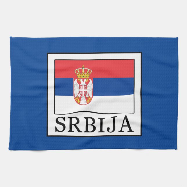 Srbija Kitchen Towel (Horizontal)