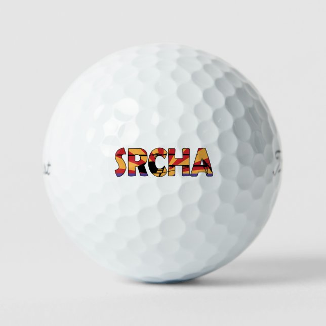 SRCHA Logo Only Golf Balls (Front)