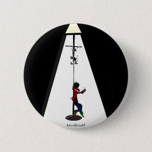Sreetlight Reading 2 Inch Round Button