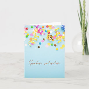Sretan rođendan, Croatian Happy Birthday  Card