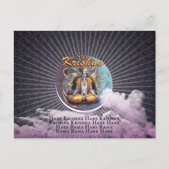 SRI KRISHNA - Carte postale (Devant)