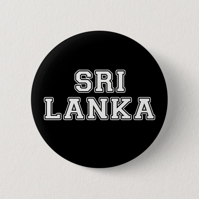 Sri Lanka 2 Inch Round Button (Front)