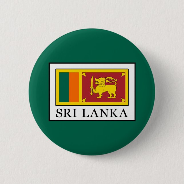 Sri Lanka 2 Inch Round Button (Front)