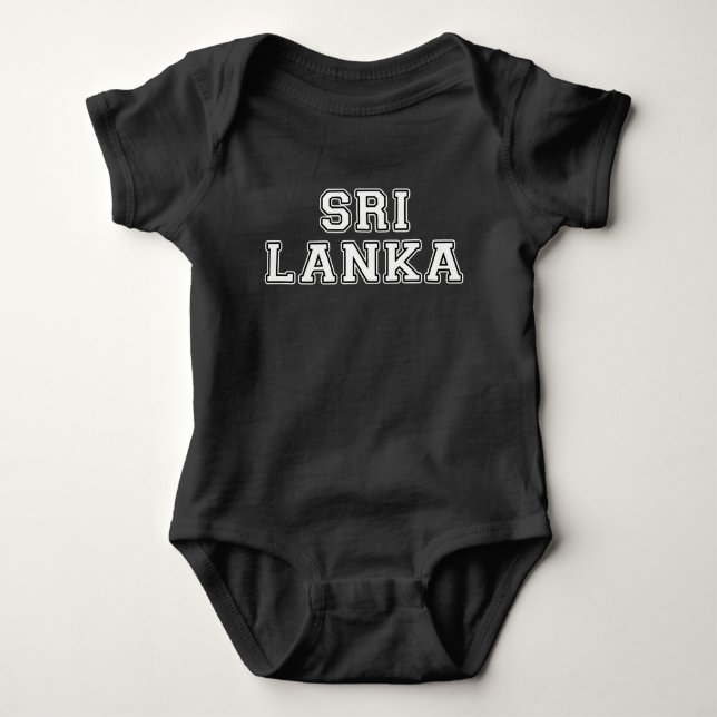 Sri Lanka Baby Bodysuit (Front)