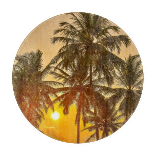 Sri Lanka Beach Sunset View Cutting Board