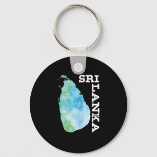 Sri Lanka Country Map Proud Sri Lanka Gift Keychain