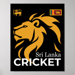 Sri Lanka Cricket Perfect For Lankan Cricket Fans  Poster