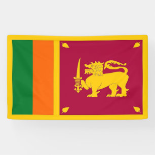 Sri Lanka flag Banner