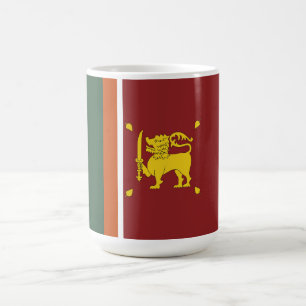 Sri Lanka flag Coffee Mug